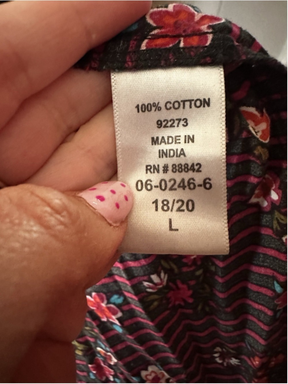 Vintage 90s Only Necessities Floral House Dress MooMoo Cottagecore Cotton Plus - Picture 7 of 8